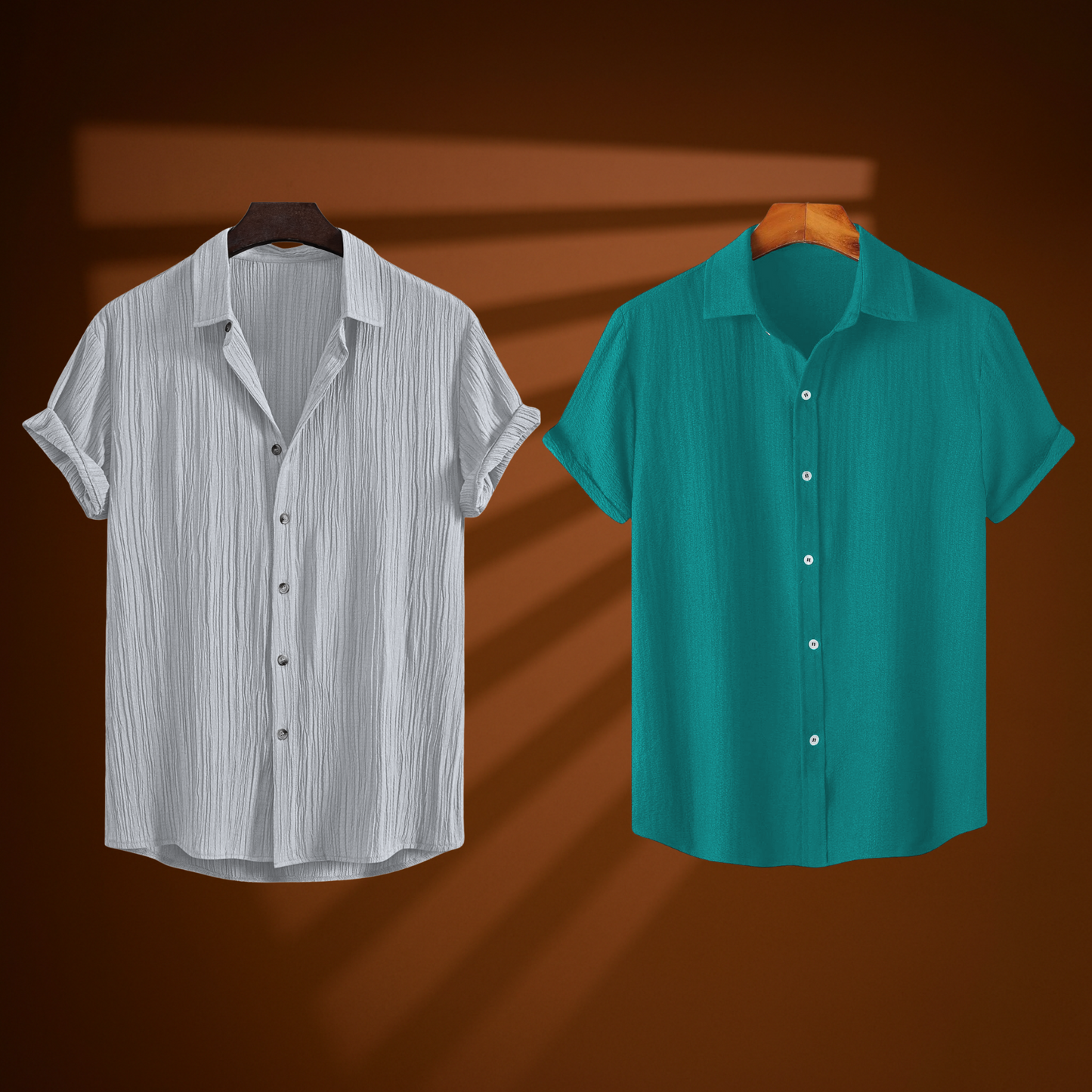 Grey Haze (H-803) + Teal Mist (H-620)