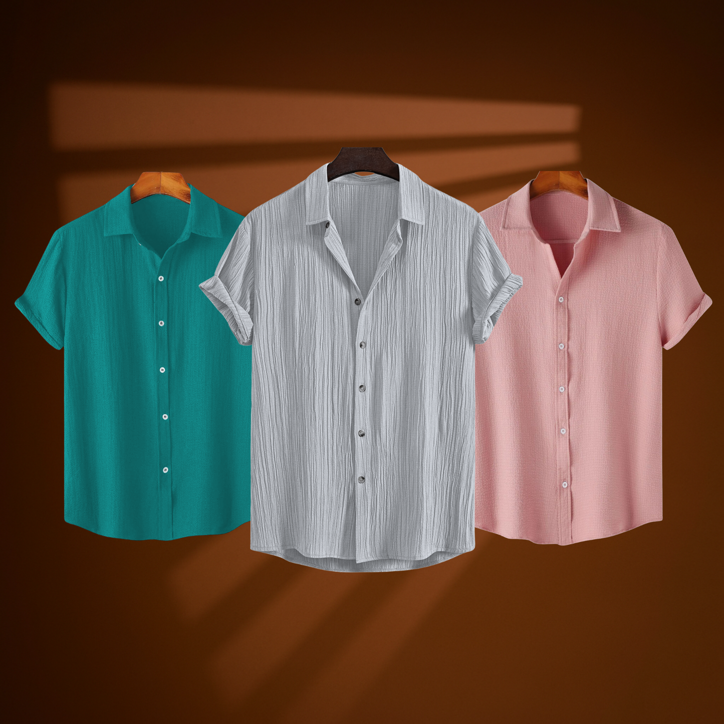 Grey Haze (H-803) + Teal Mist (H-620) + Pink Charm (H-640)