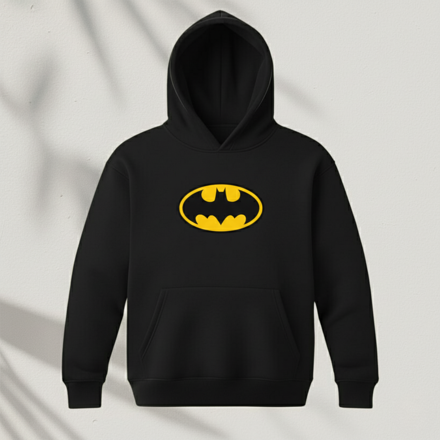| Premium Black BATMAN Drop Hoodie |