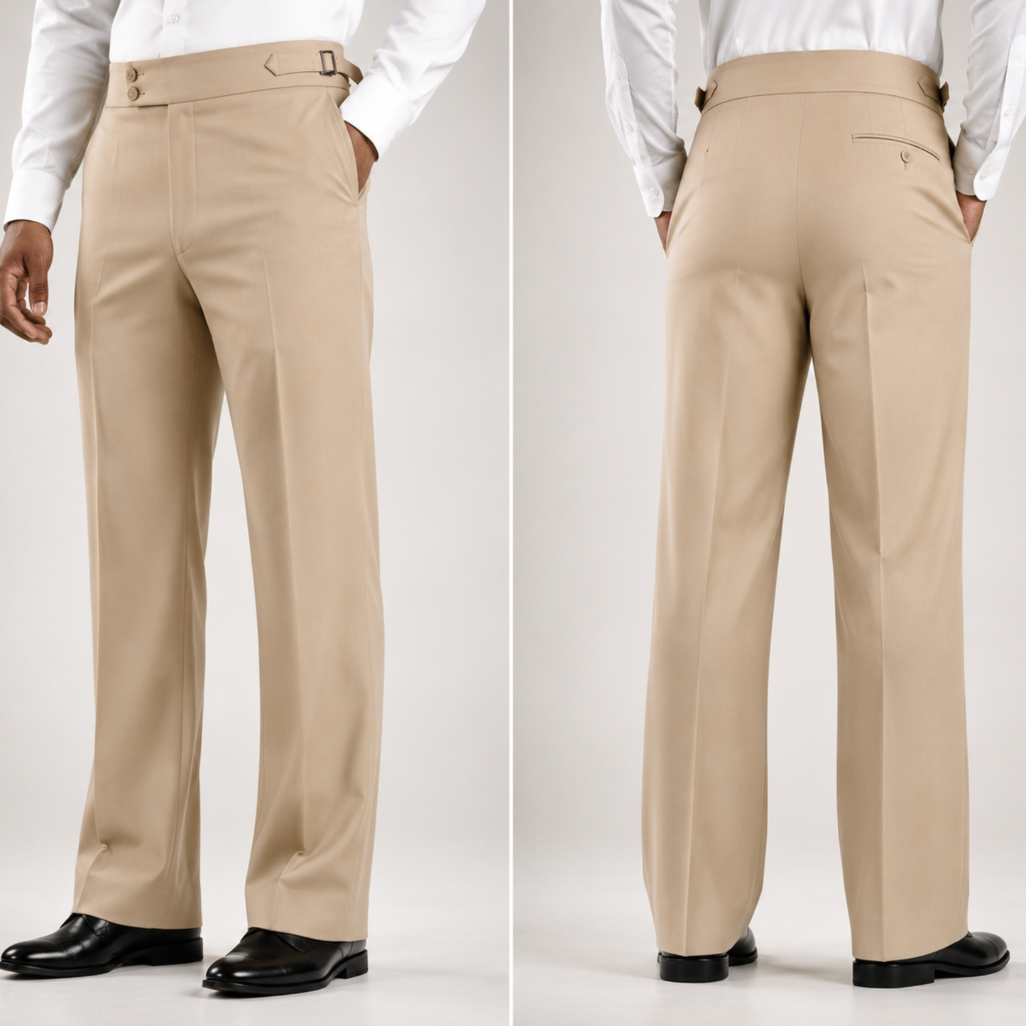 Premium Bootcut Gurkha Pants - Desert Sand