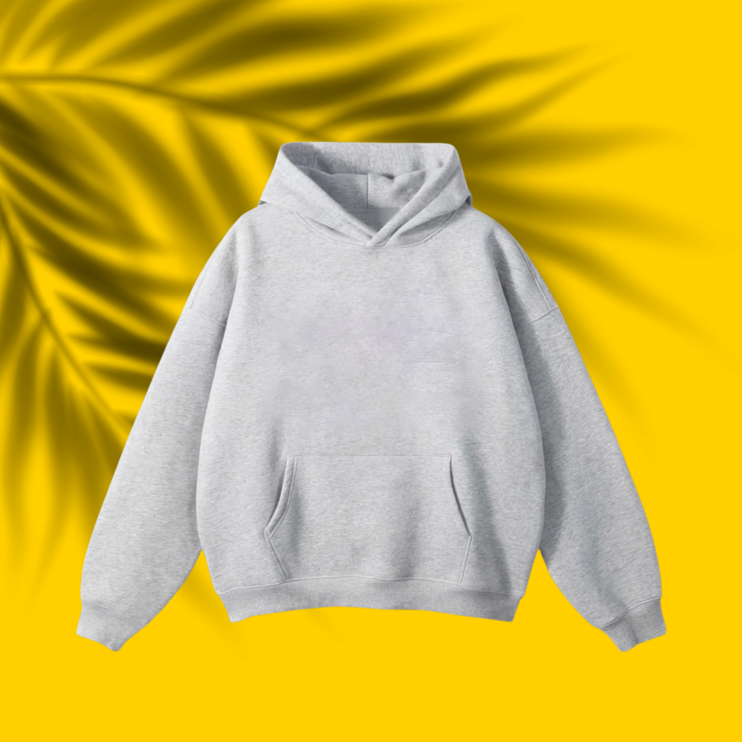 CF-102 | Premium Solid Drop Hoodie | Ice Grey