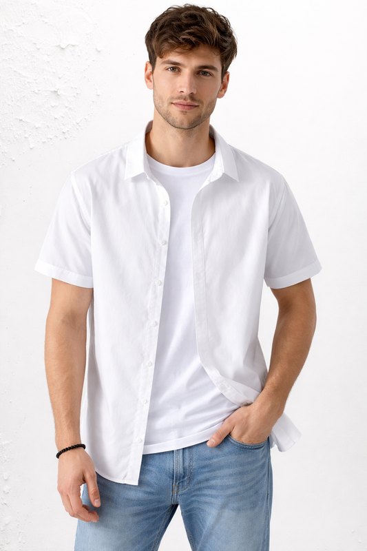 Premium REMI Cotton Half Sleeve Shirt – Soft & Stylish Summer Wear