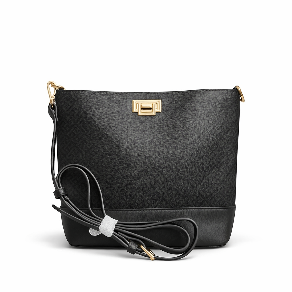 Elegant Black Crossbody Bag for Women