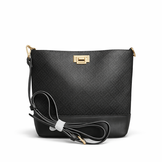 Elegant Black Crossbody Bag for Women