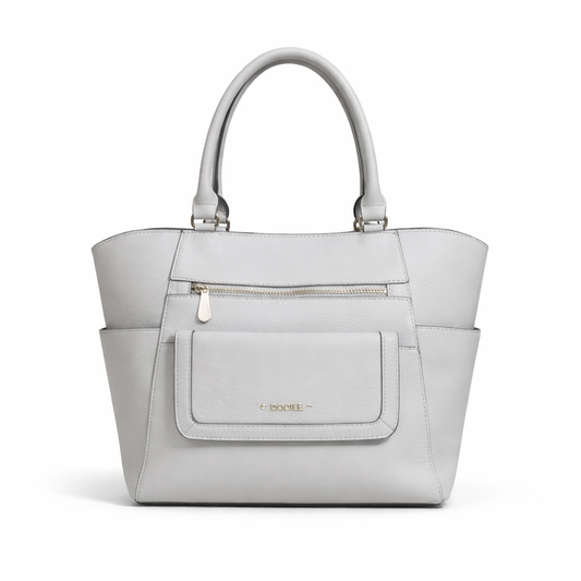 Elegant White Tote Handbag for Women