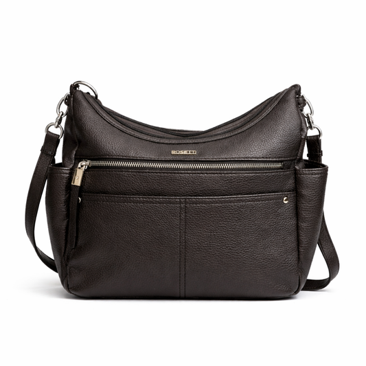 Classic Dark Brown Shoulder Bag for Women