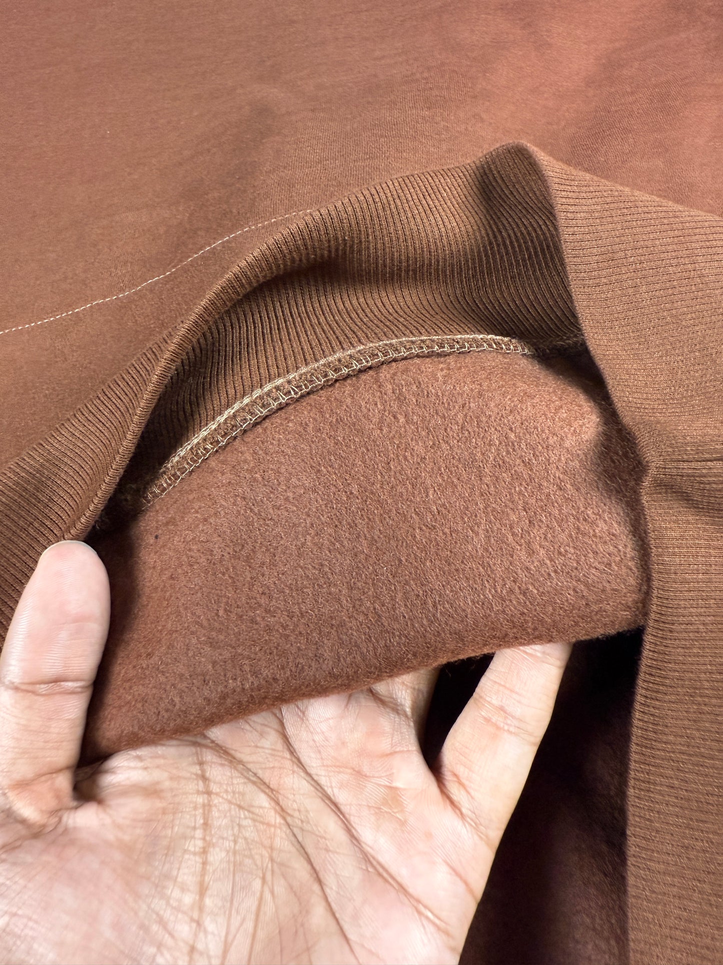 CF-101 | Premium Solid Drop Hoodie | Mocha