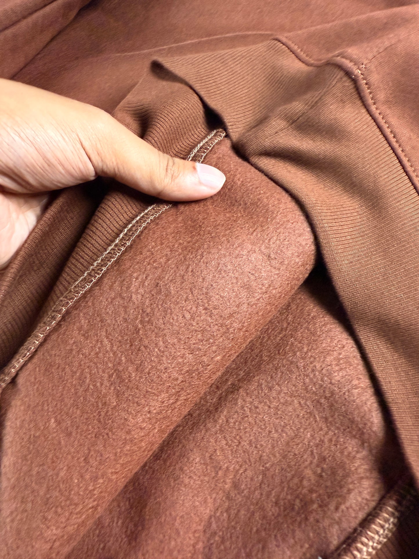 CF-101 | Premium Solid Drop Hoodie | Mocha