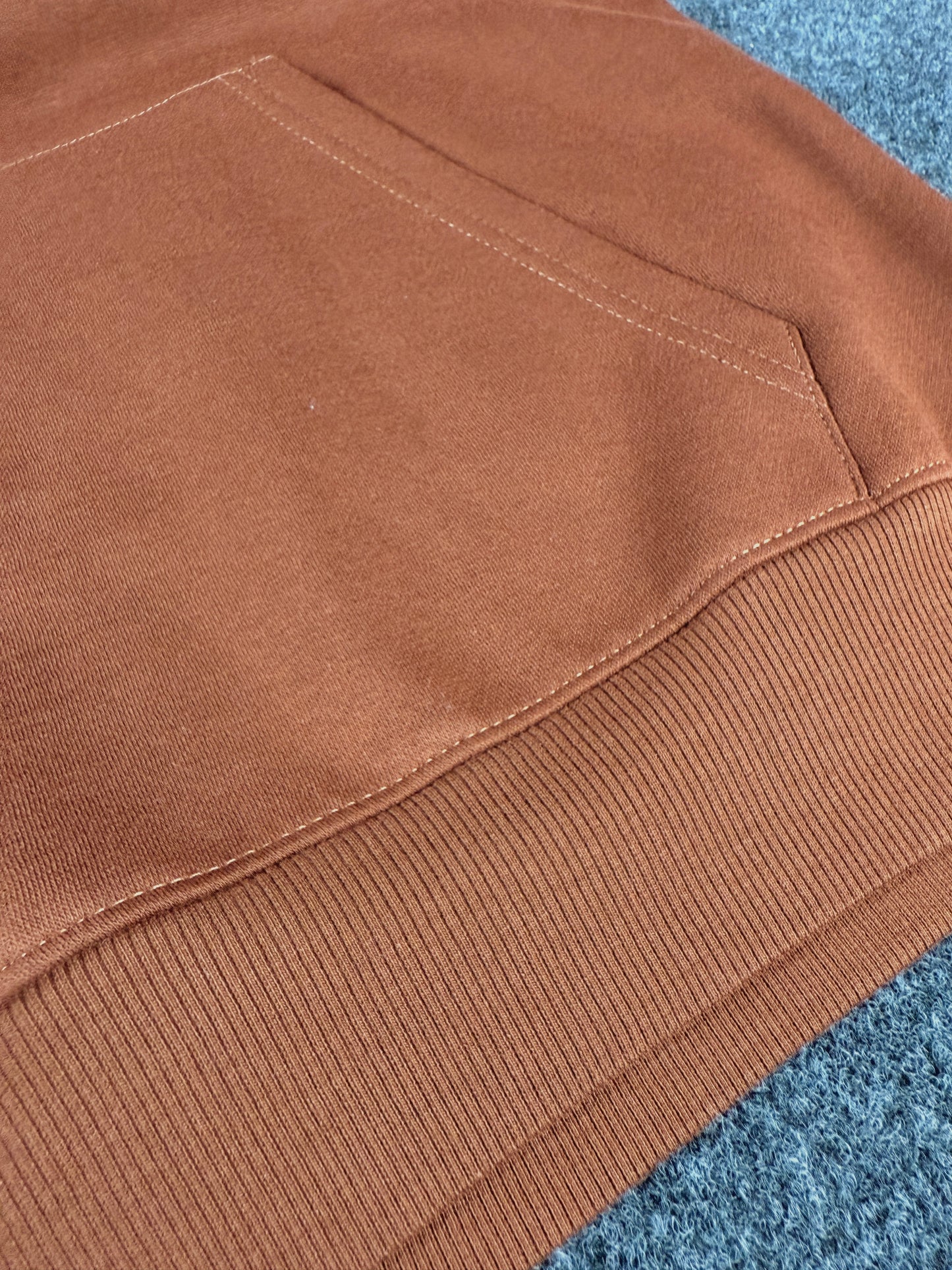 CF-101 | Premium Solid Drop Hoodie | Mocha