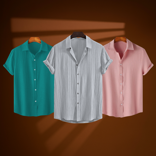 Grey Haze (H-803) + Teal Mist (H-620) + Pink Charm (H-640)