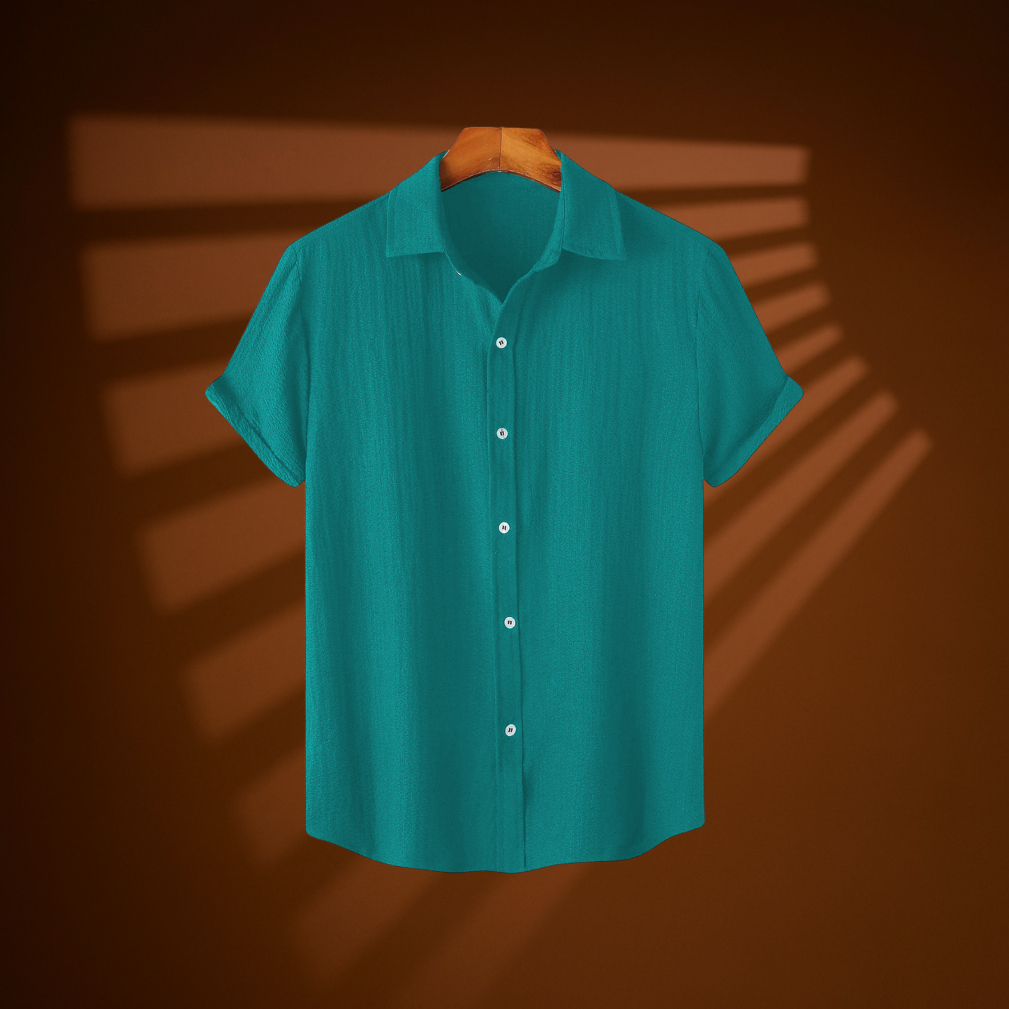Teal Mist – Relaxed Fit Summer Shirt | H-620