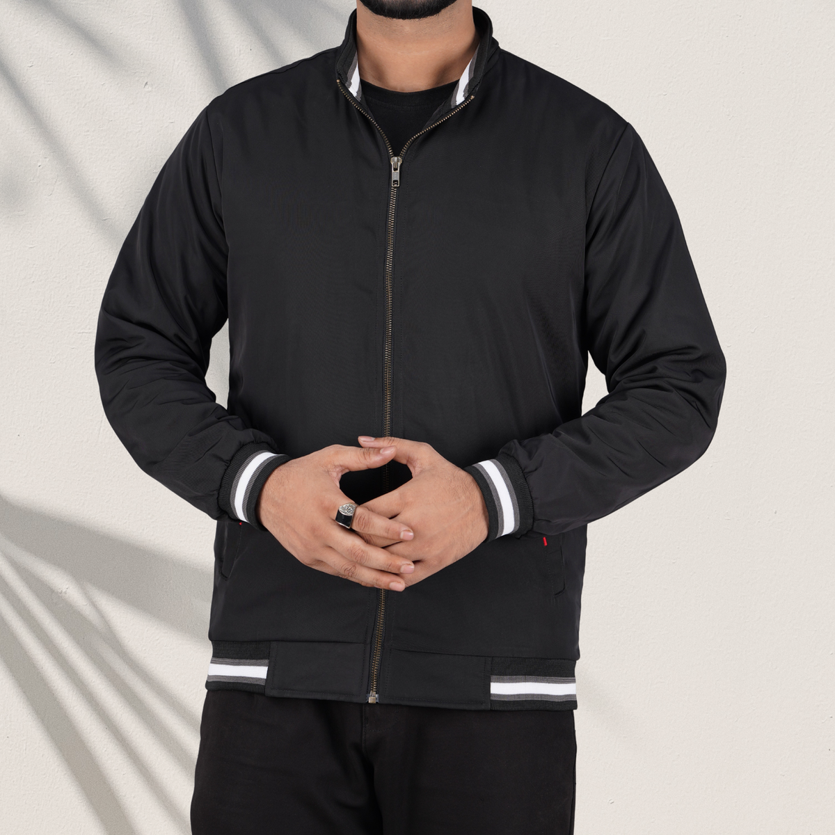 RP-300 black color jacket – Mount Blue