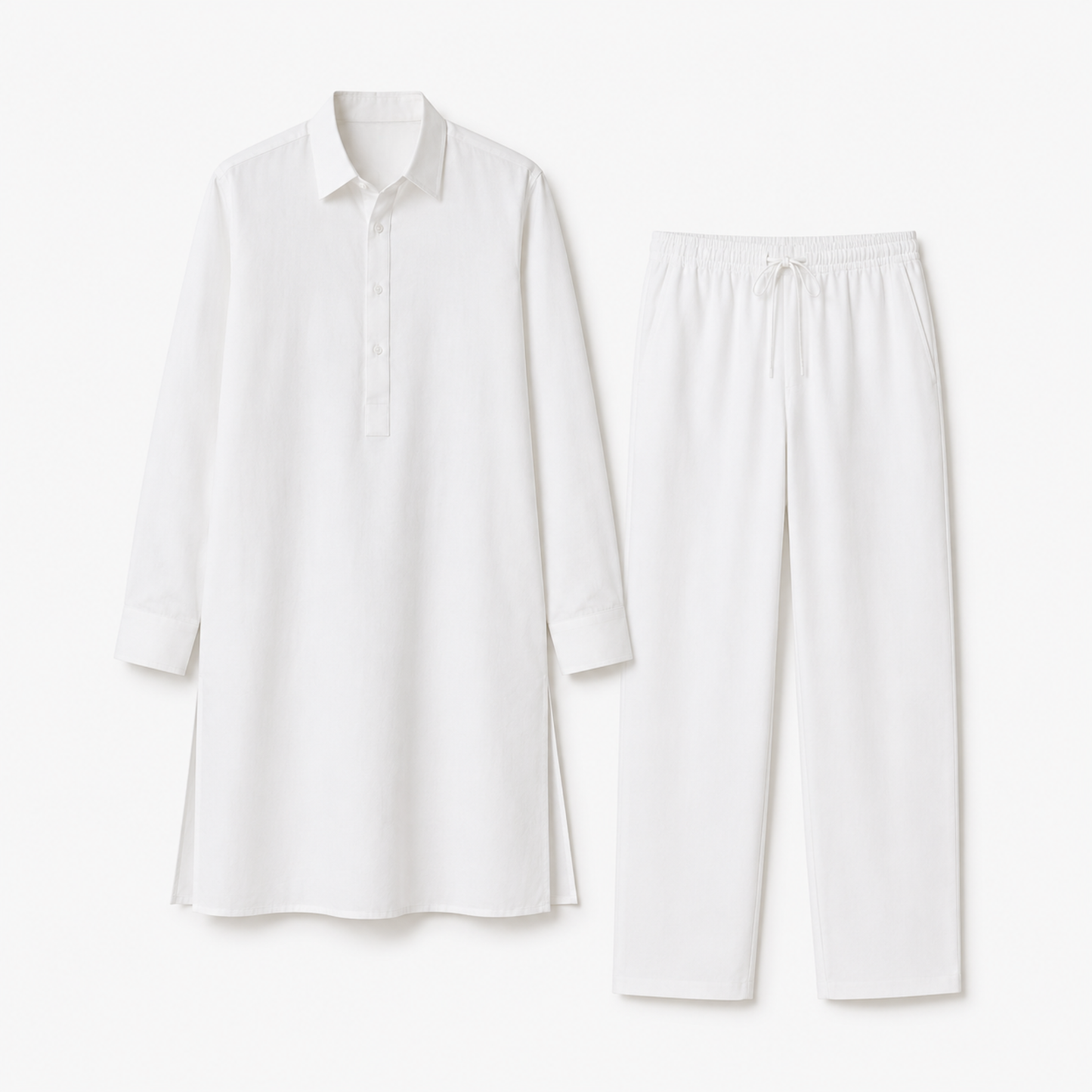 White Classic Kabli Set |P-0050