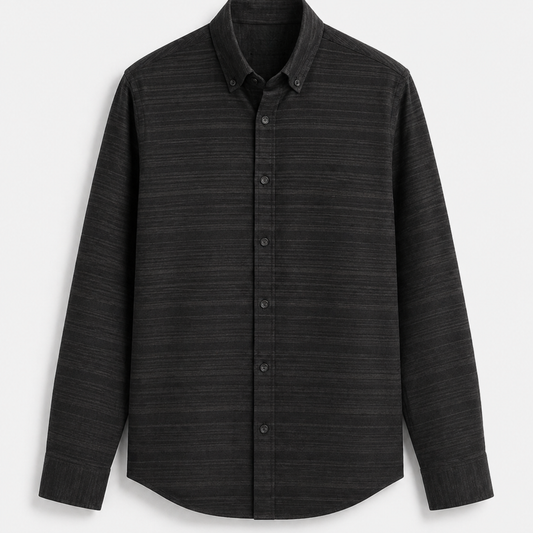 Premium Slim Fit Striped Cotton Shirt| S-0004