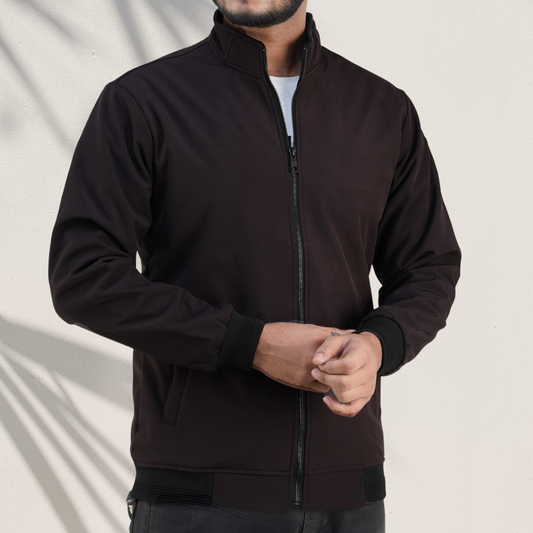 BH-480 Dark Coffee Premium Zip-Up Jacket