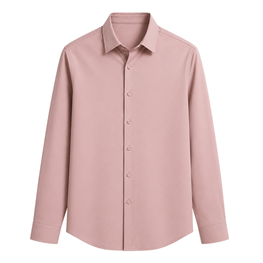Rosé Blush FlexWeave Dress Shirt