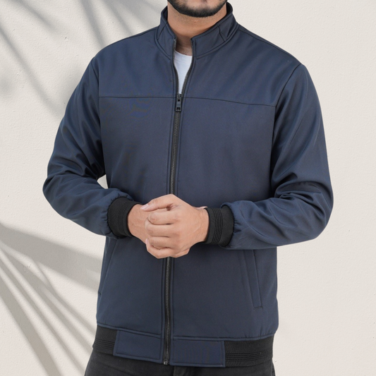 BH-470 Midnight Navy Premium Zip-Up Jacket