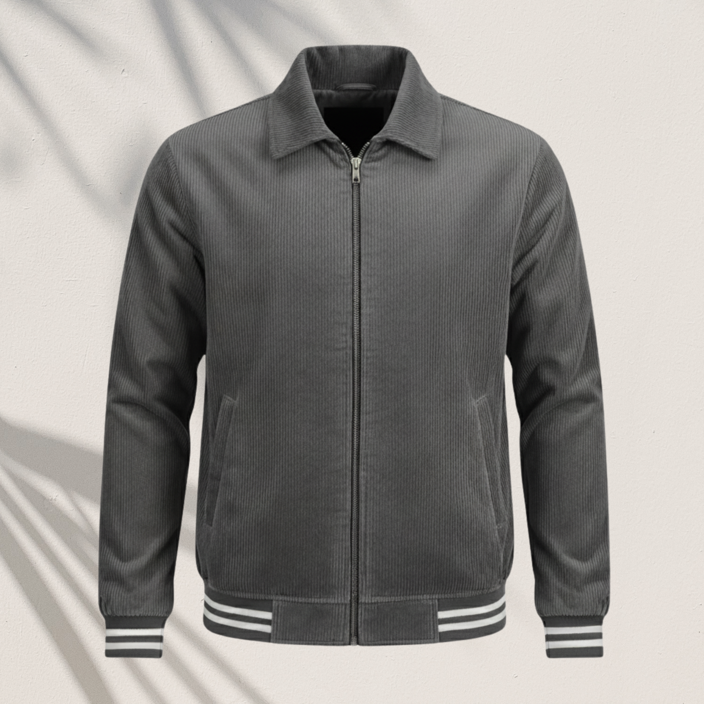 SF-140 | Classic Cord Jacket | Charcoal Grey