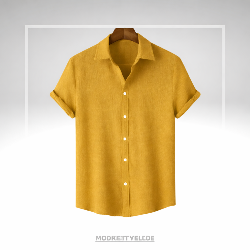 Mount Blue Value Deal – Trendy Mustard Shirt|H-408